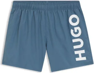 HUGO BOSS Swim shorts with vertical logo print