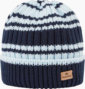 Craghoppers Womens Craghoppers Womens/Ladies National Trust Canina Striped Beanie - Navy - Size: S-M