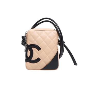 Chanel Pre-owned Cross Body Bags, female, Beige, Size: ONE SIZE Pre-owned Vintage Shoulder Bag