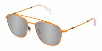 Police SPL996 ORIGINS LITE 2 5AJX Mens Sunglasses Orange Size 55