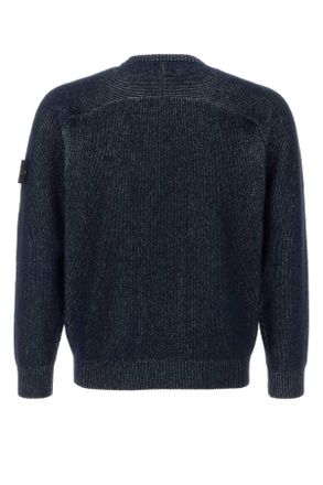 Stone Island L1s155100033s0n12 V0m20 Melangeblue Maglieria Sweater