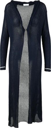Rocco Ragni Lurex Cardigan - Blue