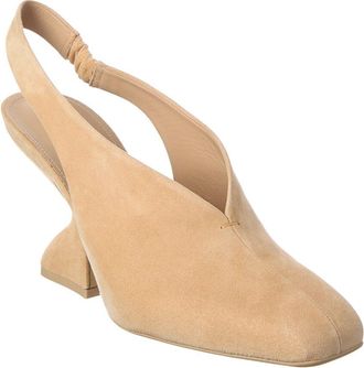 Ferragamo 88 Suede Slingback Pump