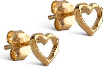 Enamel Copenhagen Organic Heart Studs in Gold at Nordstrom