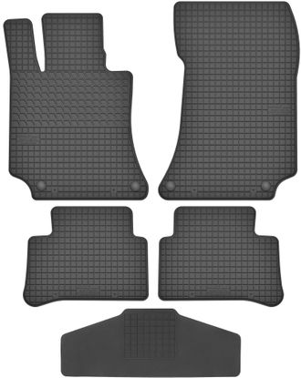 OEM Alfombrillas Motohobby 160701 + Funda 200000/1 - Mercedes Clase E W212 2009-2016 Stop. Ms Delanteras - Instaladas