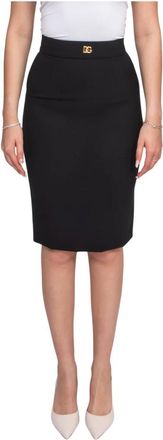Dolce & Gabbana Dames, Rokken, Zwart, Maat: XS