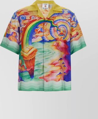 Casablanca outdoor educator camp collar shirt