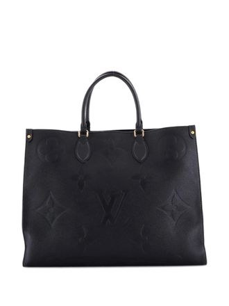 Louis Vuitton OnTheGo Monogram Empreinte Giant GM tote bag - Zwart