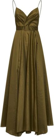 Blanca Vita Abisso Gown - Dames - Avondkleed - Groen - M - Polyester - Kleedjes