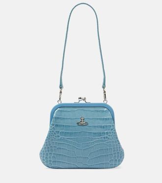 Vivienne Westwood Viviennes croc-effect leather tote bag