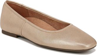Vionic Womens Orinda Skimmers Ballet Flats In Gold