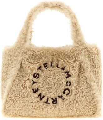 Stella McCartney Borsa Tote Falabella Shaggy Deer - - Bags - Donna - Beige - ONE SIZE