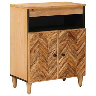 vidaXL Armarios De Almacenamiento Con Puerta Marr&oacute;n 60 X 33,5 X 75 Cm Vidaxl
