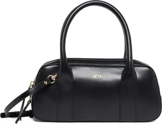 N&deg;21 Top Handle Shoulder Bag - Dames - Handtassen - Zwart - ONE Size - Polyester - Tassen