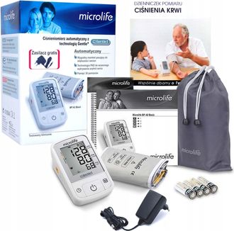 OEM Monitor De Presi&oacute;n Arterial Microlife Bp A2 Basic + Fuente De Alimentaci&oacute;n
