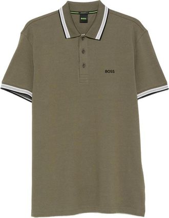 HUGO BOSS Paddy Logo-embroidered Polo Shirt