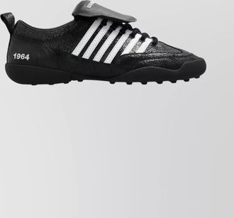 Dsquared2 leather lace-up low-top sneakers