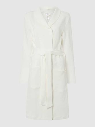 Skiny Skiny Bademantel mit Taillengürtel in Offwhite, Größe 38