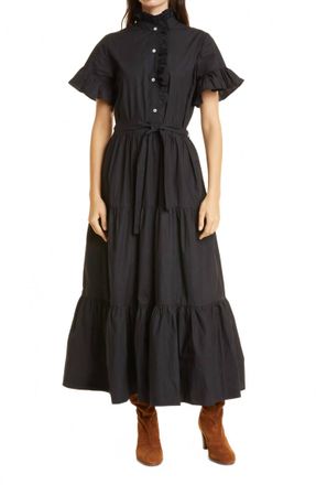 Mille Victoria Maxi Dress In Black
