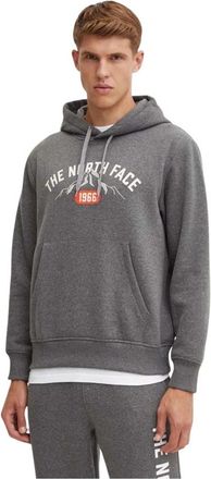 The North Face Varsity Graphic Hoodie - Heren - Outdoor shirts - Grijs - S - Fitness