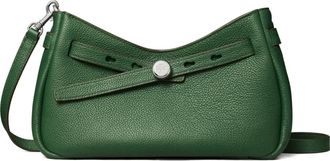 Tory Burch Romy zip-up cross body bag - Green