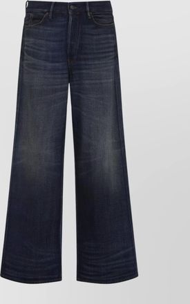Acne Studios yoyogi jeans with belt loops and wide leg