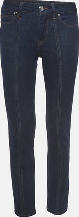Burberry Blue Denim Skinny Leg Jeans S Waist 26
