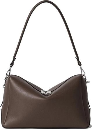 Fendi Lui Medium Crossbody Bag - Heren - Schoudertassen - Bruin - ONE Size - Leer - Tassen