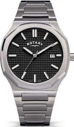 Rotary RGB10019-04 Mens Heritage Watch - Silver - One Size