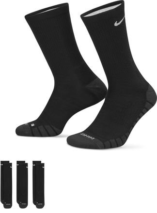 Nike Unisex Everyday Max Cushioned Training Crew Socks (3 Pairs) in White | SX5547-100