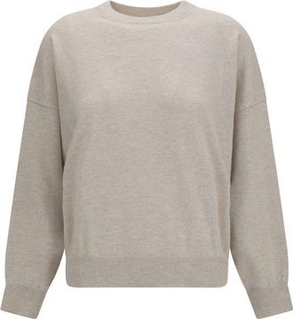 Brunello Cucinelli Beige Cashmere Womens Sweater