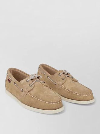 Sebago portland suede loafers boat style