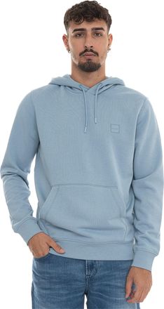 BOSS Felpa WETALK Azzurro BOSS Uomo