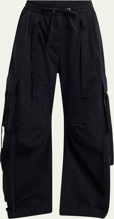 Dolce & Gabbana Ties Barrel-Leg Cargo Trousers