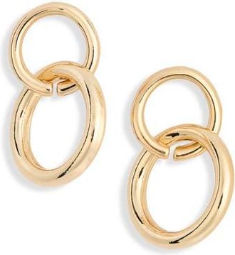 Leith Link Drop Earrings in Gold at Nordstrom Rack