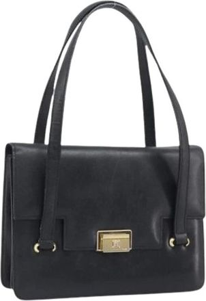 Celine Pre-owned Vintage Handtas - Dames - Pre-owned - Zwart - Maat: ONE Size Zijde