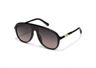Quay Womens Chart Topper Sunglasses In Black/smoke