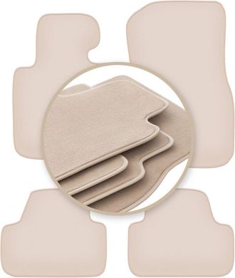 OEM Alfombrillas Beige Premium Para Bmw 4 F33 Xdrive 2013