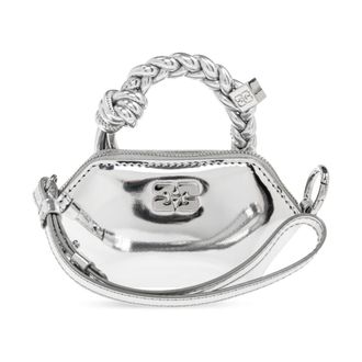 Ganni Bag Accessories, female, Gray, Size: ONE SIZE Bag Pouch