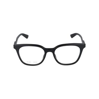 Gucci Glasses, male, Black, 51 MM, Black Transpare Eyeglasses Gg1821O 001