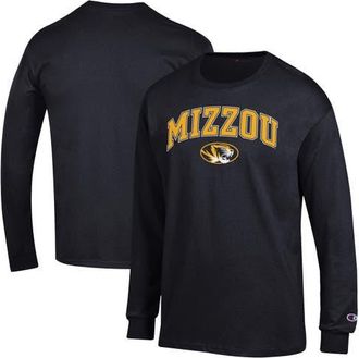 Champion Mens Champion Black Missouri Tigers Arch Over Logo Long Sleeve T-Shirt at Nordstrom, Size Xx-Large