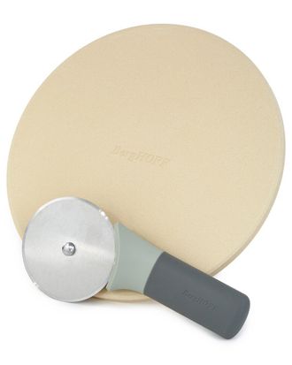 Berghoff Berghoff Leo 9.5In Pizza Stone With Pizza Cutter Set