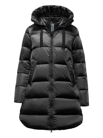 Bomboogie Geneva hooded coat - women - Recycled Nylon/Recycled Nylon - 2 - Black