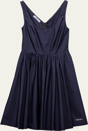 Prada Fit-Flare Mini Dress