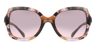 Coach HC8410U CW225 584346 Womens Sunglasses Tortoiseshell Size 56