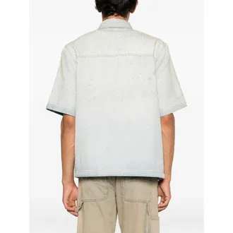 Amiri Silk Shirt - Blue