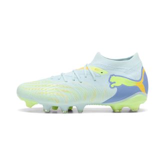 Puma Scarpe da calcio FUTURE 9 MATCH LIGHT UP FG/AG da donna, Scarpe, Giallo, 35.5