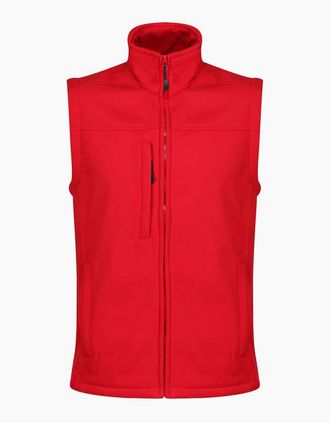 Regatta Mens Regatta Professional Mens Softshell Body Warmer - Red - Size: 44/Regular