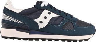 Saucony Shadow Original Sneakers - Heren - Sneakers - Blauw - 43 EU - Katoen - Schoenen