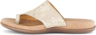 Gabor 83.700.60 Slippers - Dames - Slippers - Grijs - 41 EU - Leer - Schoenen